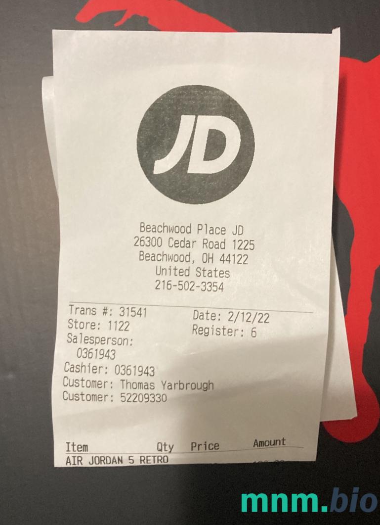 USA JD szablon pokwitowania płatności PSD